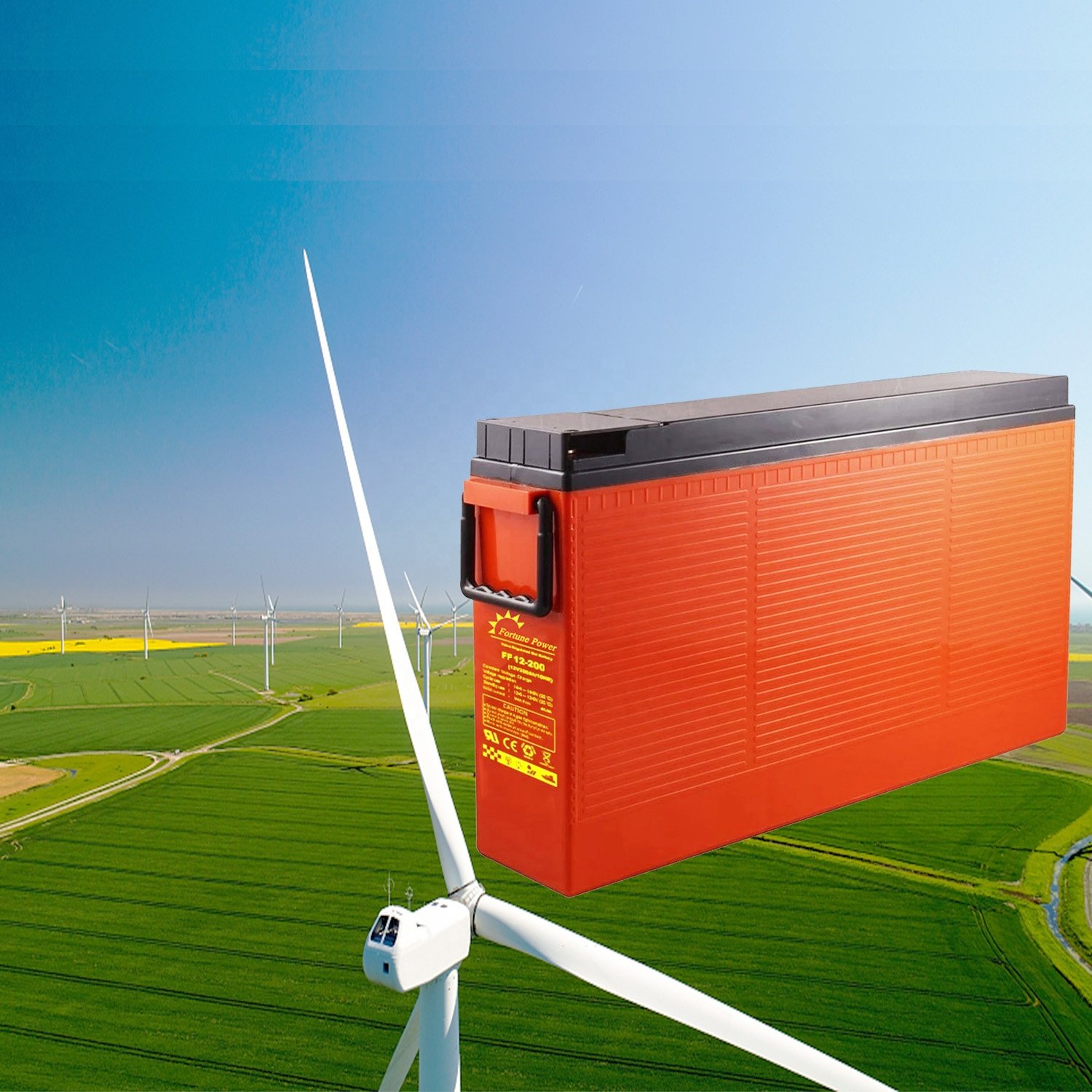 Solar Freezer with Panel and Battery 12v 200ah Solar Storage Batteries for House