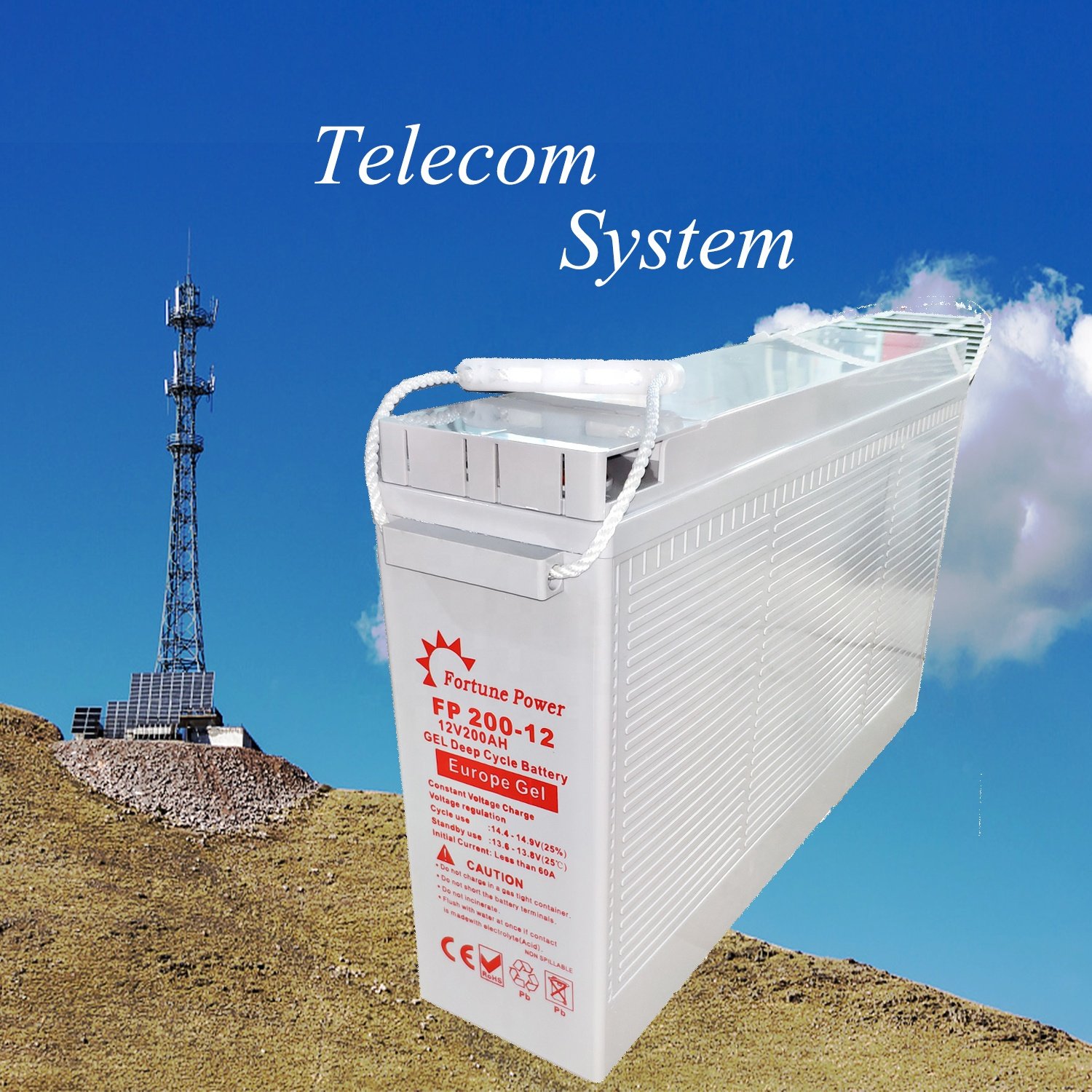 Solar Freezer with Panel and Battery 12v 200ah Solar Storage Batteries for House