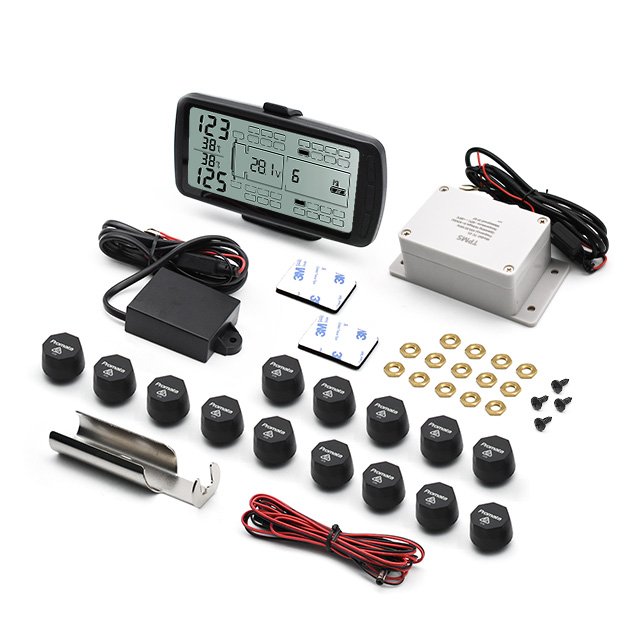 Truck Fleet TPMS Tyre Pressure Monitor System with Monitor up to 98 Tire for Fleet Manager