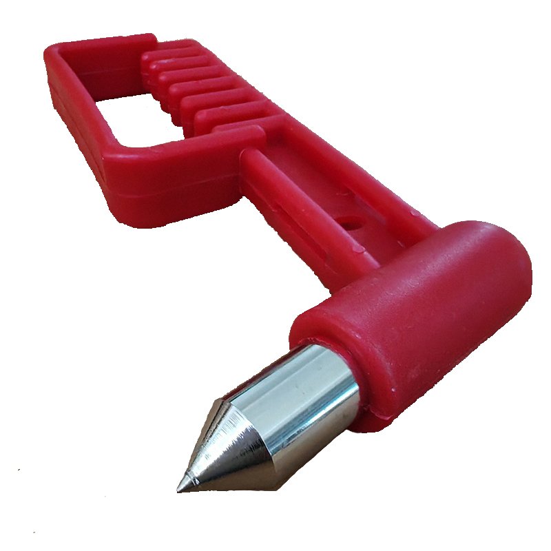 2024 Orignal Goden Dragon Bus Safety Hammer Portable Anti-Theft Emergency Vehicle Window Glass Breaker With Alarm