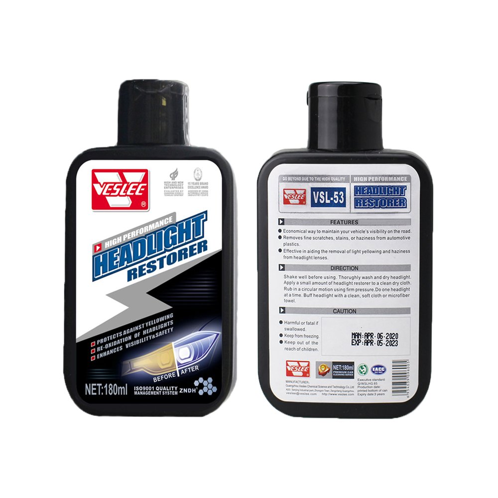 Manufacturer Effectively Removing Yellow Headlamp Restorer Car Headlight Repair Polish