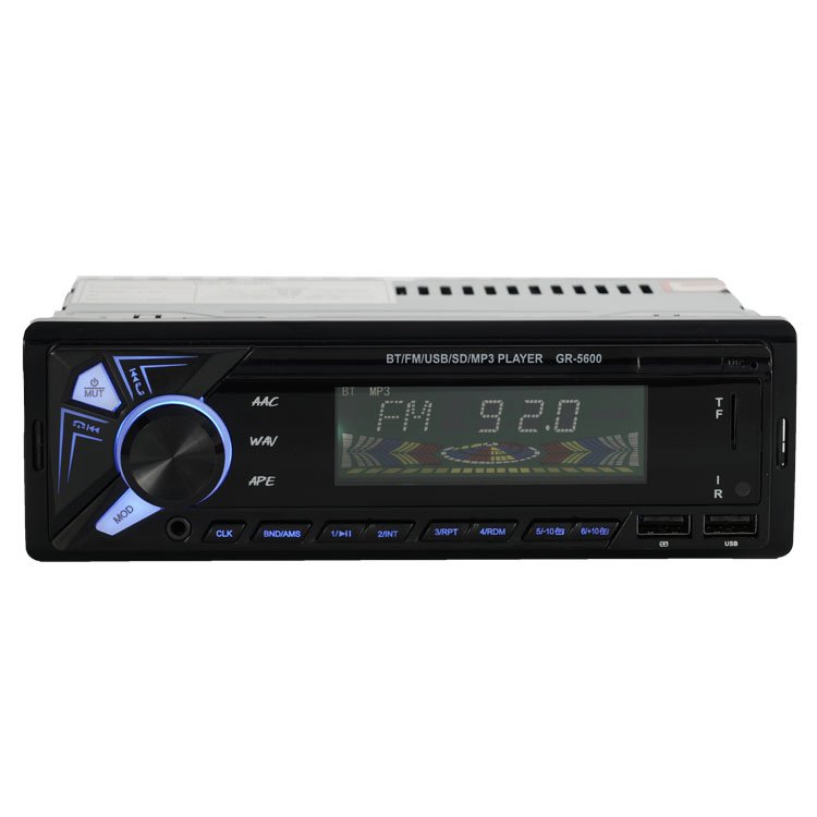 LCD Car MP3 Player with Music 12V Support Phone Charging Remote Control Color Display Car Player