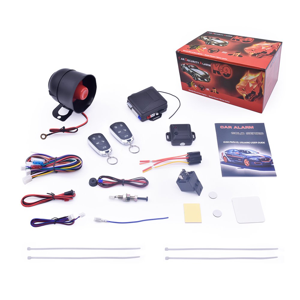 Universal New Smart Car Alarm Anti-thief System PRESTIGE Anti- Robbery Button Alarm Remote Control Car Door Trunk Release