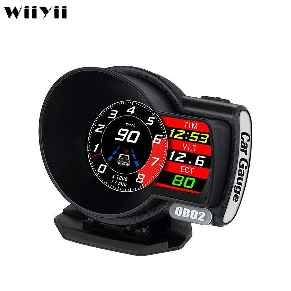 2023 Hot Selling OBD2 Gauge Auto Diagnostic Tool Cars F8 Car Head Tpms Display Water Temperature Car Alarms