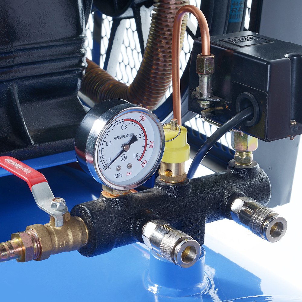 Best Sale Belt Driven Portable Piston air Compressor 150l