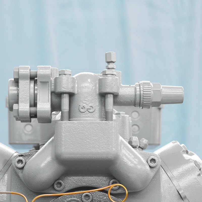 23hp German Piston Compressor Unit Air-Cooled Condenser in H- V- & VB Type for R22/R404A/R507 Refrigeration Heat Exchange Parts