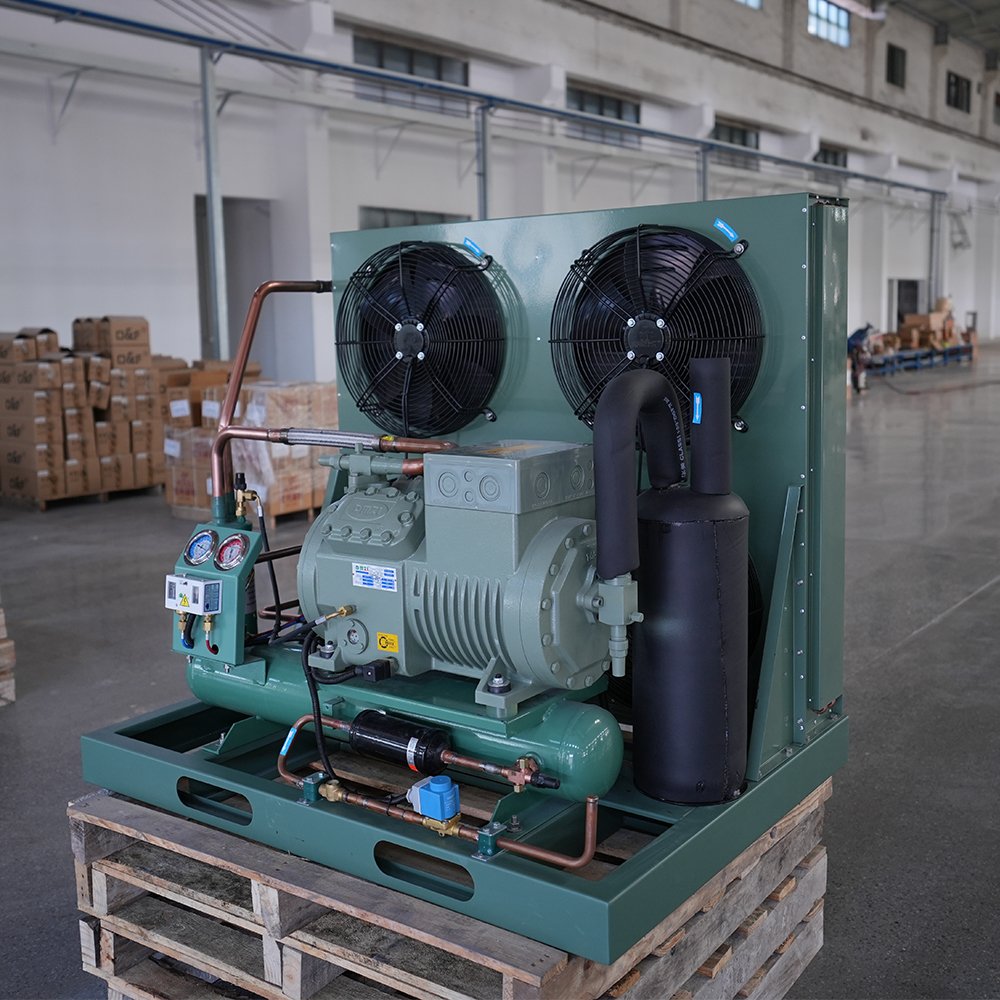 Condensing Unit Cold Room for Meat and Food Frozen Storage air Cooler Unit and Condensing Unit Refrigerator Freezer