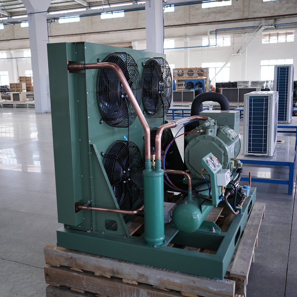 Condensing Unit Cold Room for Meat and Food Frozen Storage air Cooler Unit and Condensing Unit Refrigerator Freezer