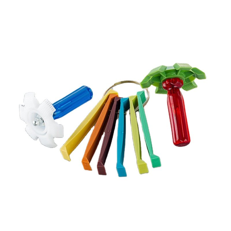 Air Conditioner Fin Cleaning Tool Portable Universal Condenser Radiator Fin Comb for AC System Clean Repair Kit Cleaner