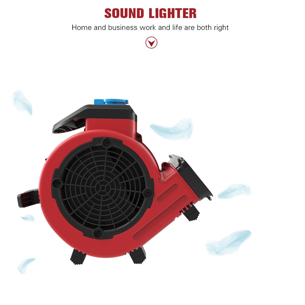 JIENUO 4 Speed 1360RPM Mechanical Powerful Air Dryer Blower for Carpet Floor Air Cooling Ventilation With Low Noise JN-C2