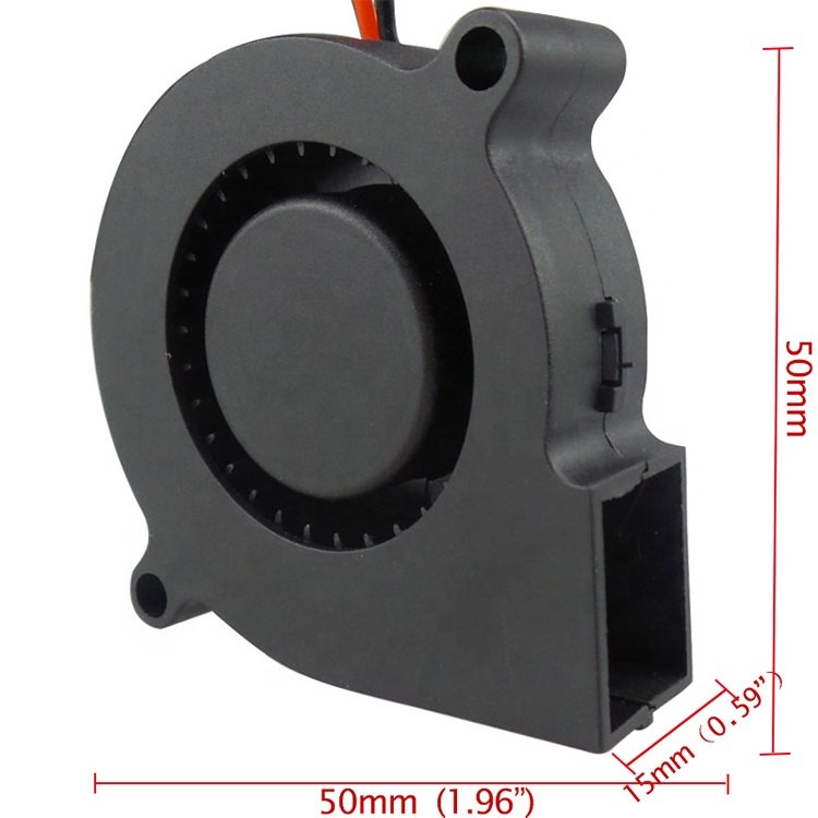 Micro Brushless 50mm 5V 12V 5015 50x50x15 DC Blower Cooling Fan for 3D Printer