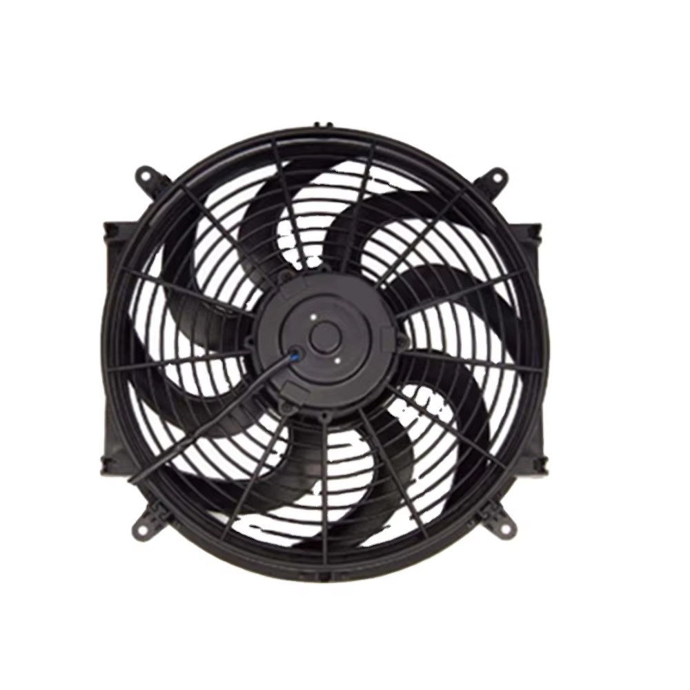 RGFROST 120W HVAC Condenser Fan Durable Plastic Low Priced Car Radiator E Fan for Nissan VW New Condition