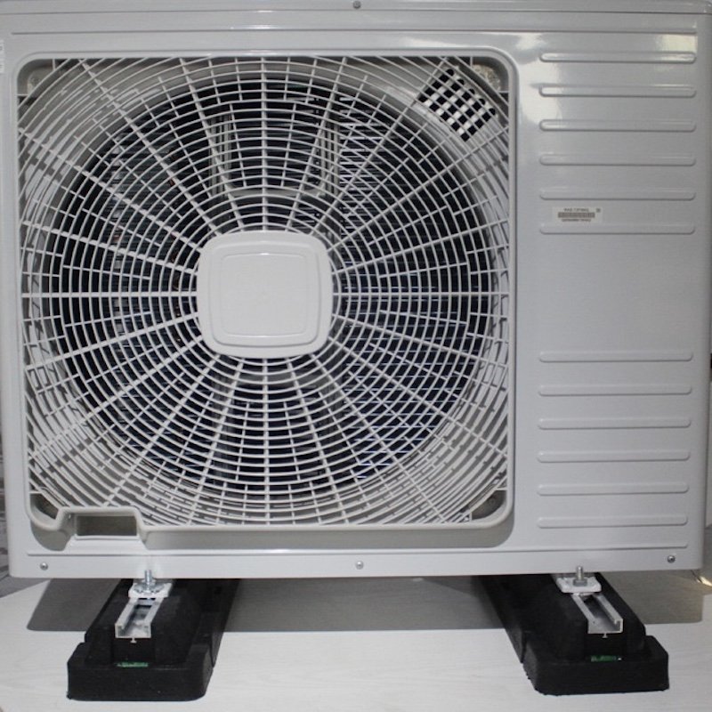 Factory Rubber Blocks Damping Large Support Rubber Foot for Air Conditioner Big Foot Condensing Unit Support