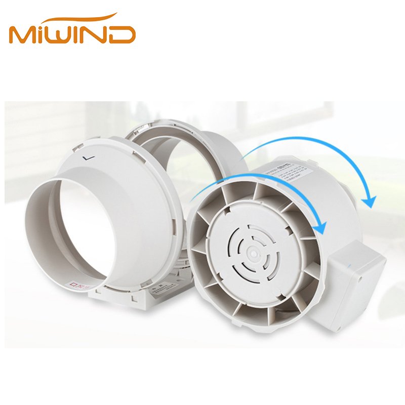 5 Inch/125mm Fresh Air Inline Duct Blower Fan for Kitchen Smoke Exhaust