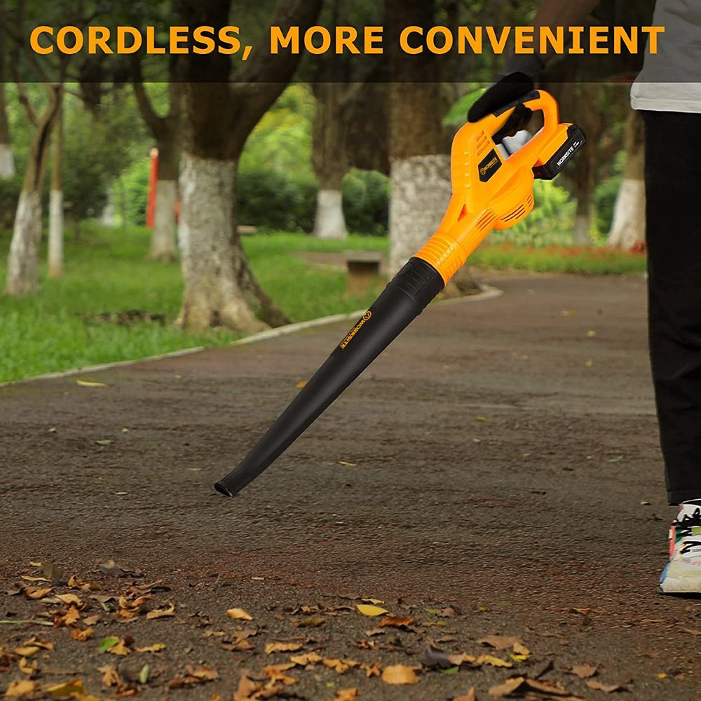 WORKSITE Customized 20V Cordless Blower Handheld Portable Garden Air Blowers