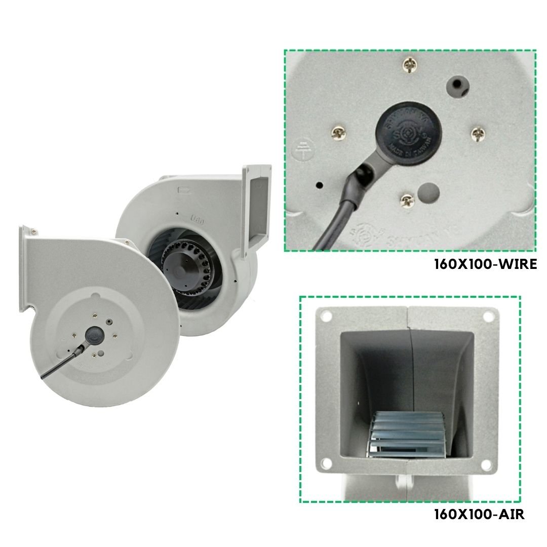 Small Centrifugal Blower Fan for air Heat Exchanger