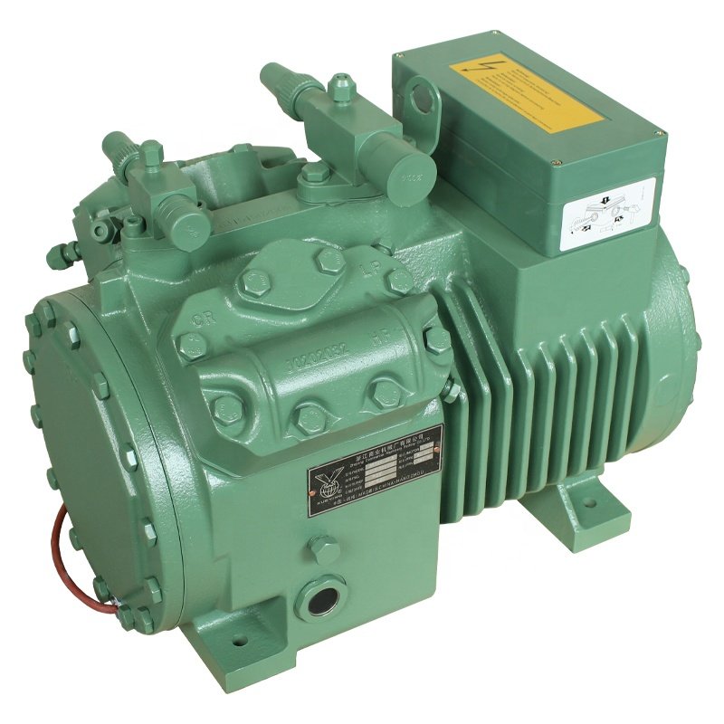 Replace Bitzer Compressor Unit Good Running Balance Small Vibration Quality Refrigeration Cooling System Compressor Unit