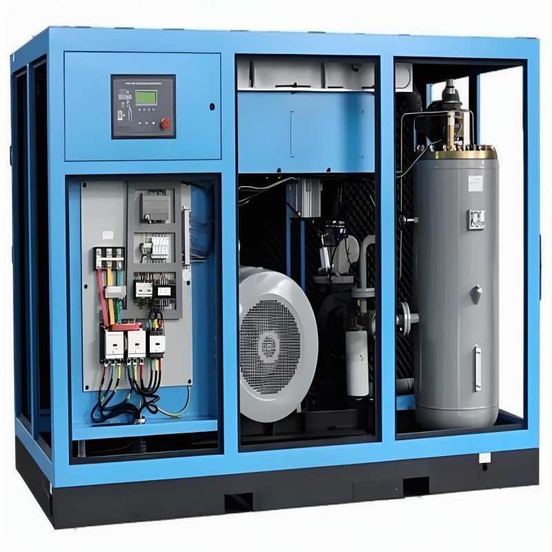 7.5kw 10hp Screw Air Compressor 7.5kw Pm Vsd Screw Air Compressor Screw Air Compressor 10hp