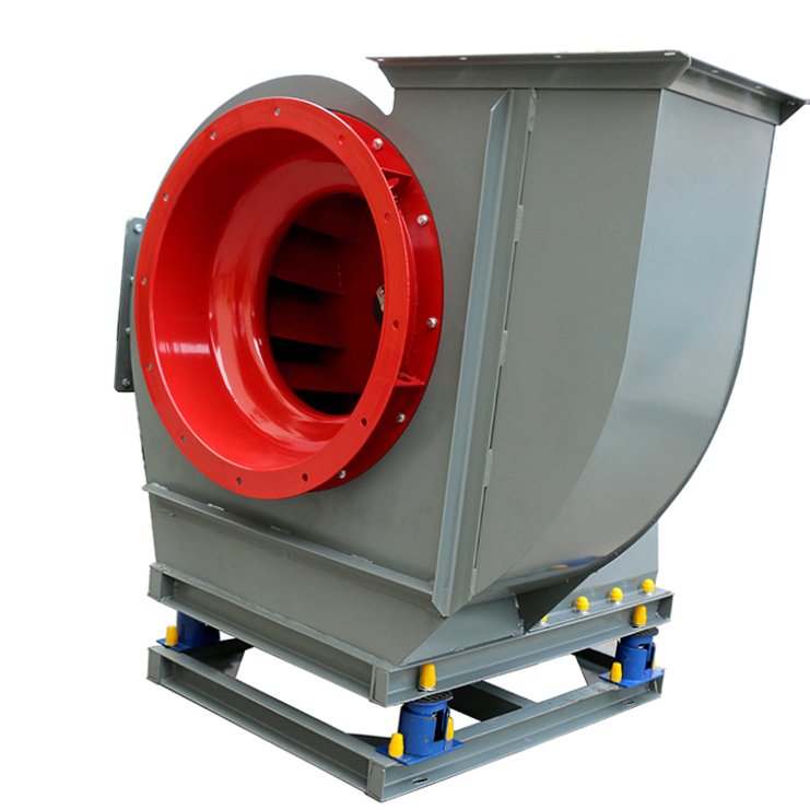 High Suction Pressure Blower Fan Ventilator Electric Ac Motor 1.1kw 4pole High Flow Centrifugal Ventilating Fans System