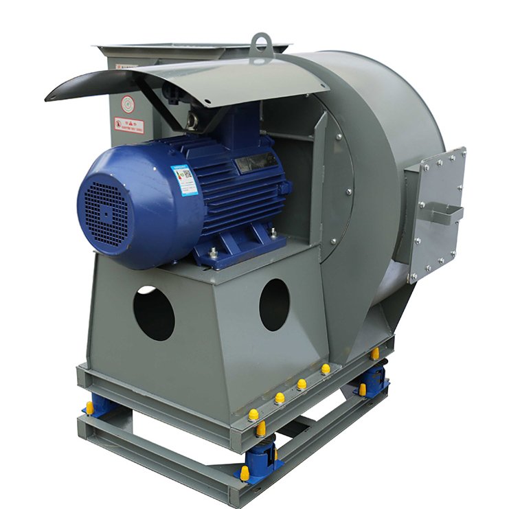 High Suction Pressure Blower Fan Ventilator Electric Ac Motor 1.1kw 4pole High Flow Centrifugal Ventilating Fans System