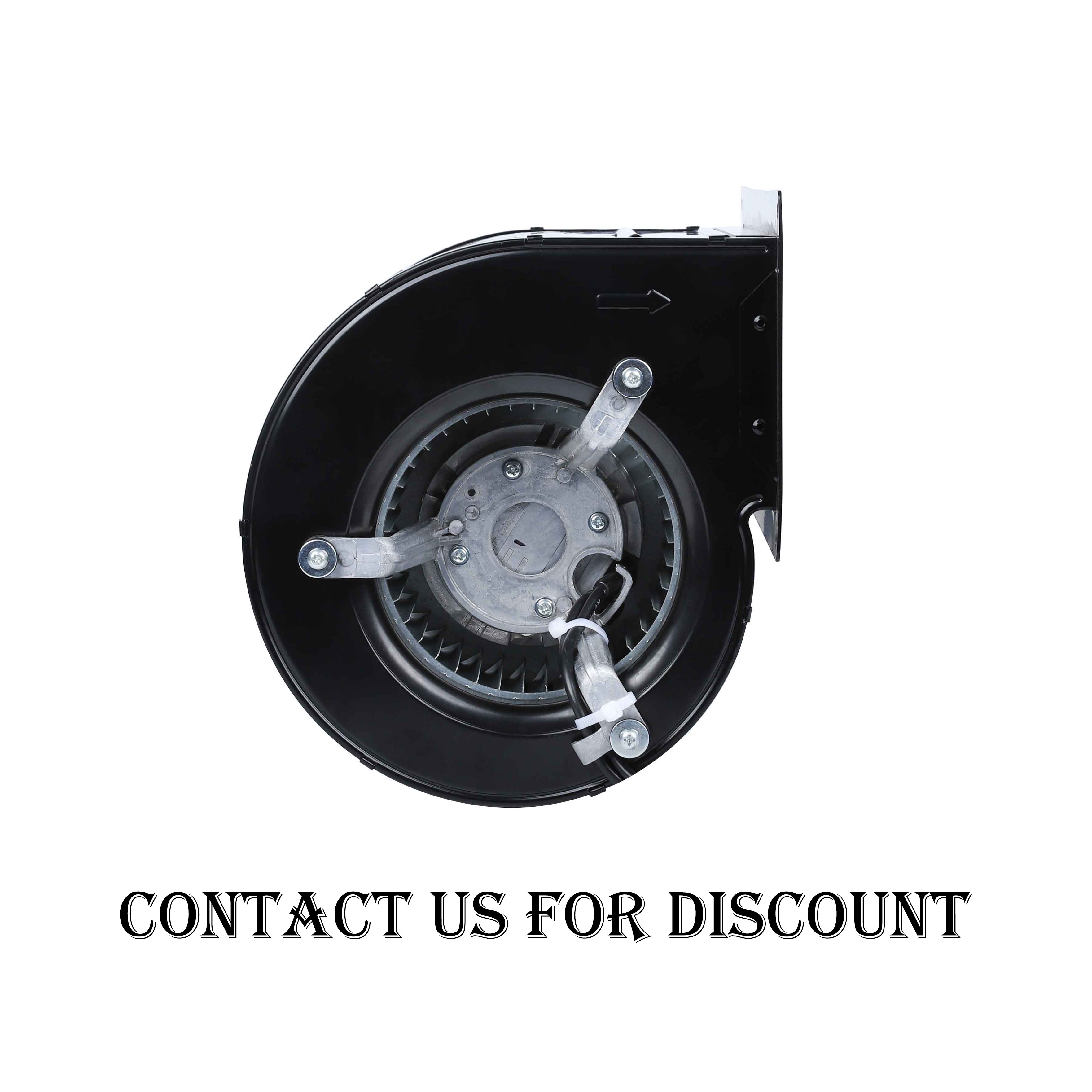High Voltage and Low Noise DC 146mm Forward Curved Double Suction Centrifugal Fan Direct Drive Duct Fan Industrial Blower Fan