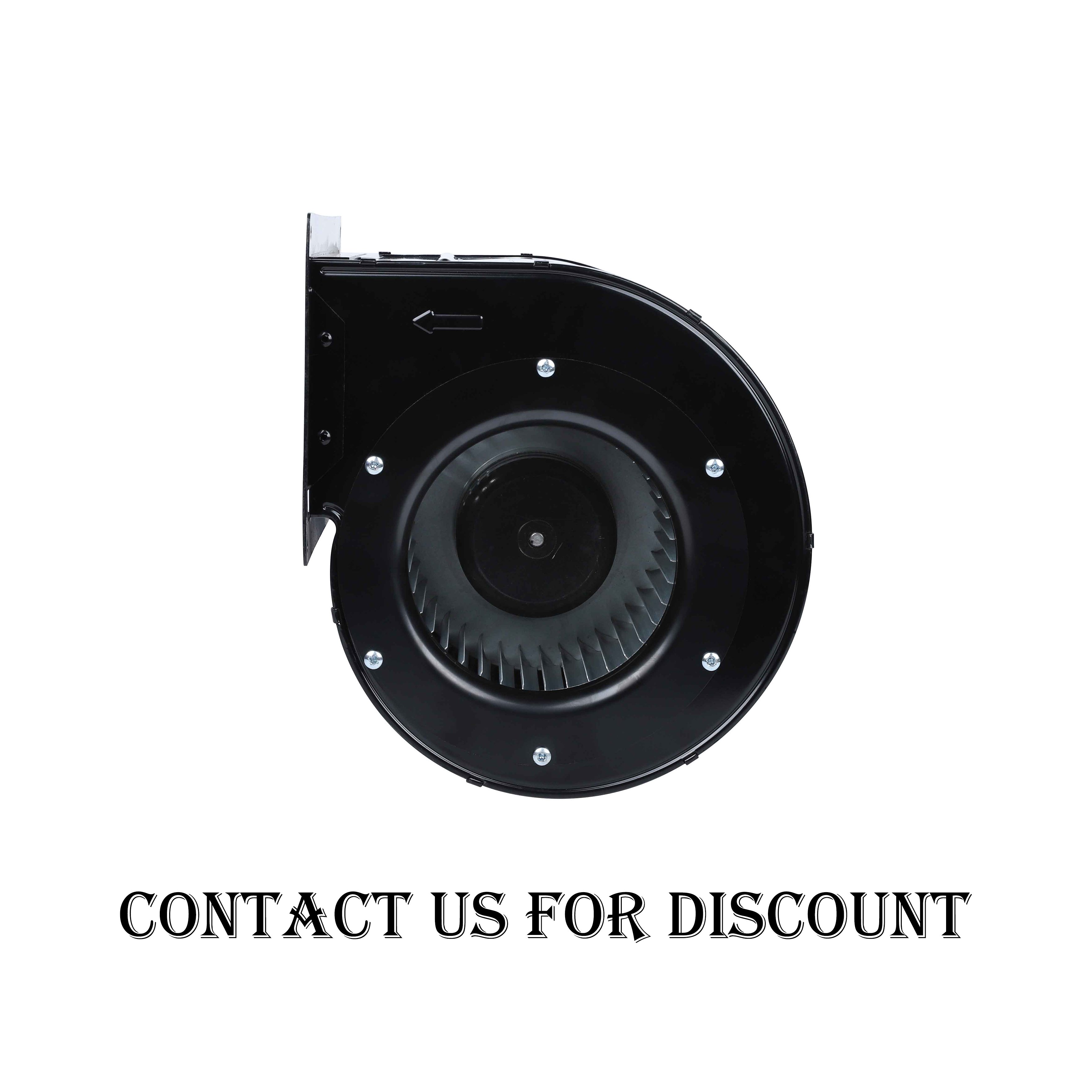 High Voltage and Low Noise DC 146mm Forward Curved Double Suction Centrifugal Fan Direct Drive Duct Fan Industrial Blower Fan
