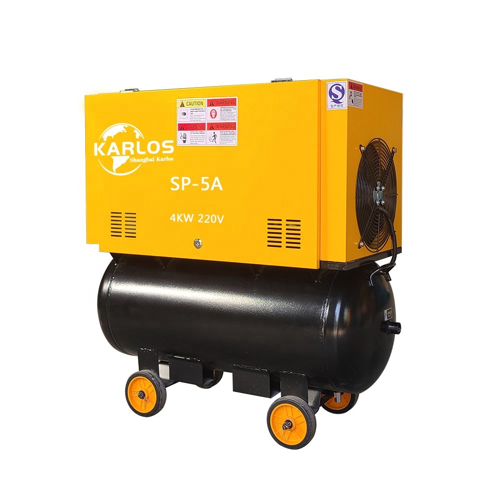 China Industrial Silent Single-Phase 11KW Screw Air Compressor Machine Portable Direct Drive Rotary Air Compressor Supplier