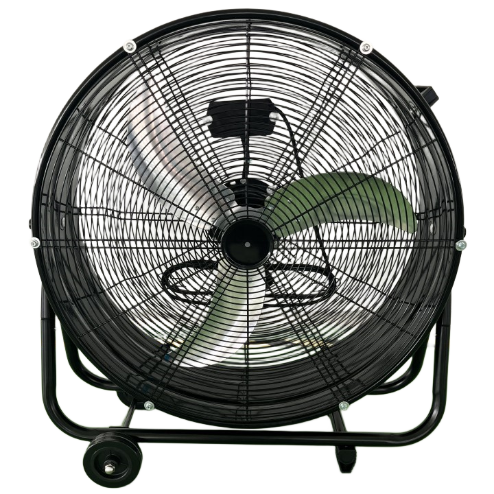 30'' Portable Quiet Heavy Duty Garage Cool air Shop Warehouse Industrial Blower Drum Fan 11220V