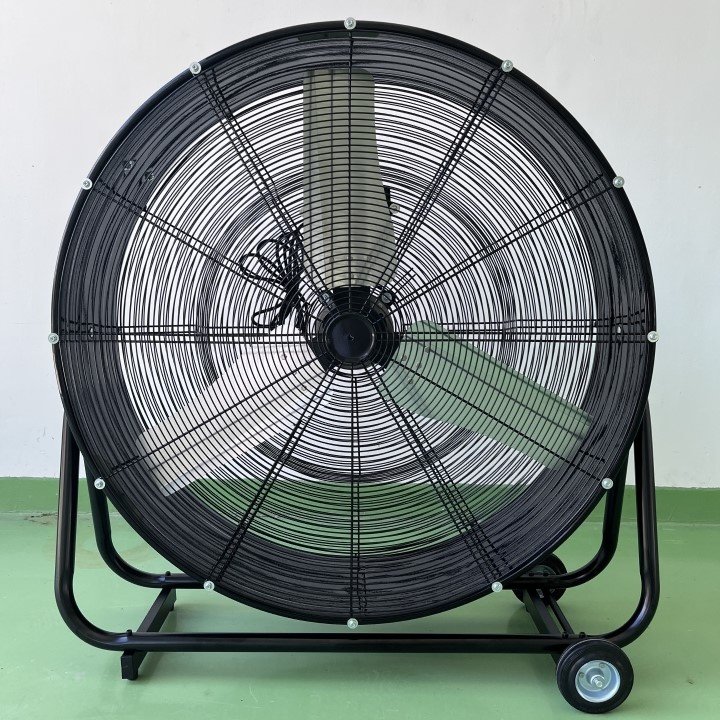 30'' Portable Quiet Heavy Duty Garage Cool air Shop Warehouse Industrial Blower Drum Fan 11220V