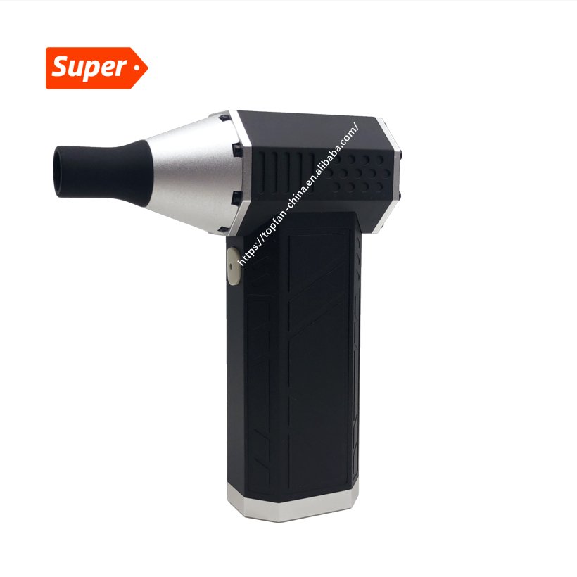 USB Recharging Fan Cooling Handheld Jetdry Camping Outdoor Mini Turbo Electric Fan Dc Car Jet Dry Blower Portable Battery Fans