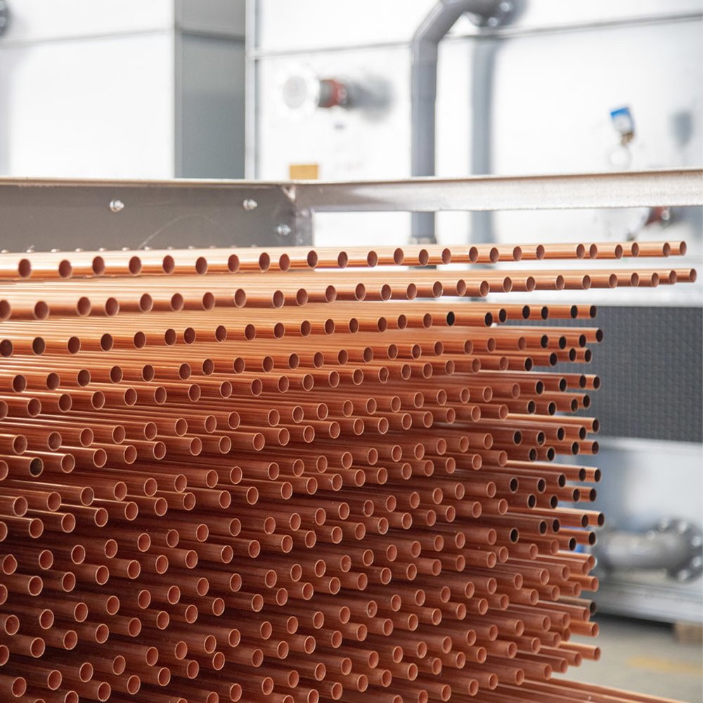 Stainless Steel Corrugated Tube Heat Exchanger Pipe Cooling Coil Plate Heat Exchanger