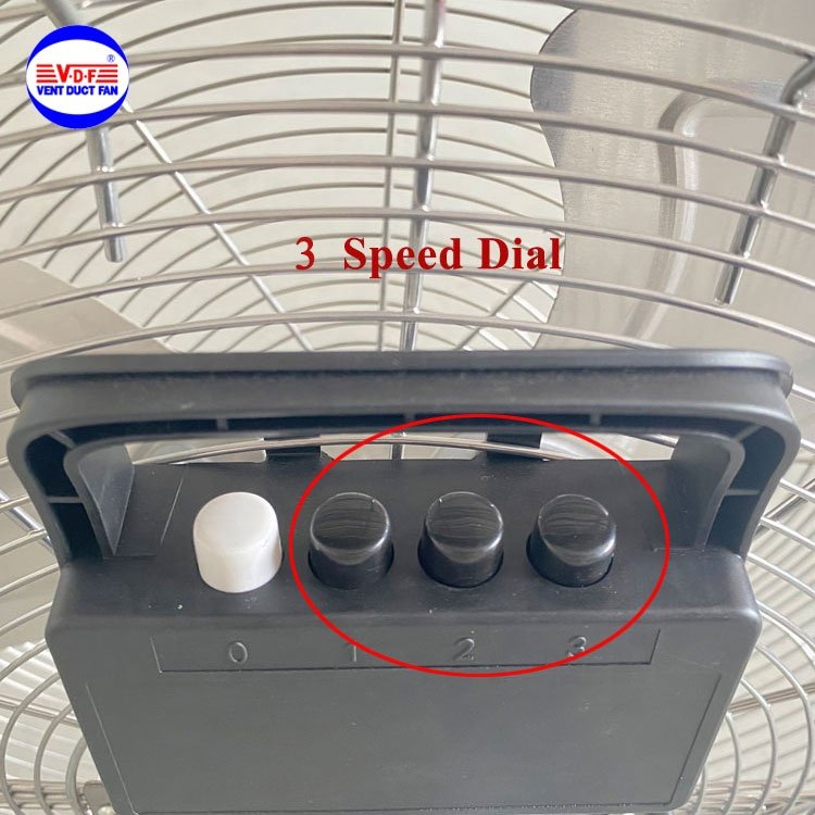 Heavy Duty 18-Inch High Velocity Commercial Electric Drum Fan Industrial Free Standing Metal Floor Fan with 220V Motor