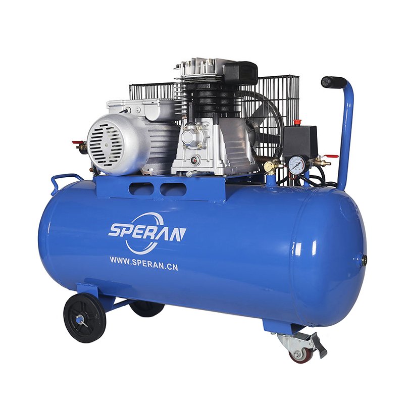 SPERAN High Quality 50L 8bar 2 HP Portable Piston Belt Driven Air Compressor