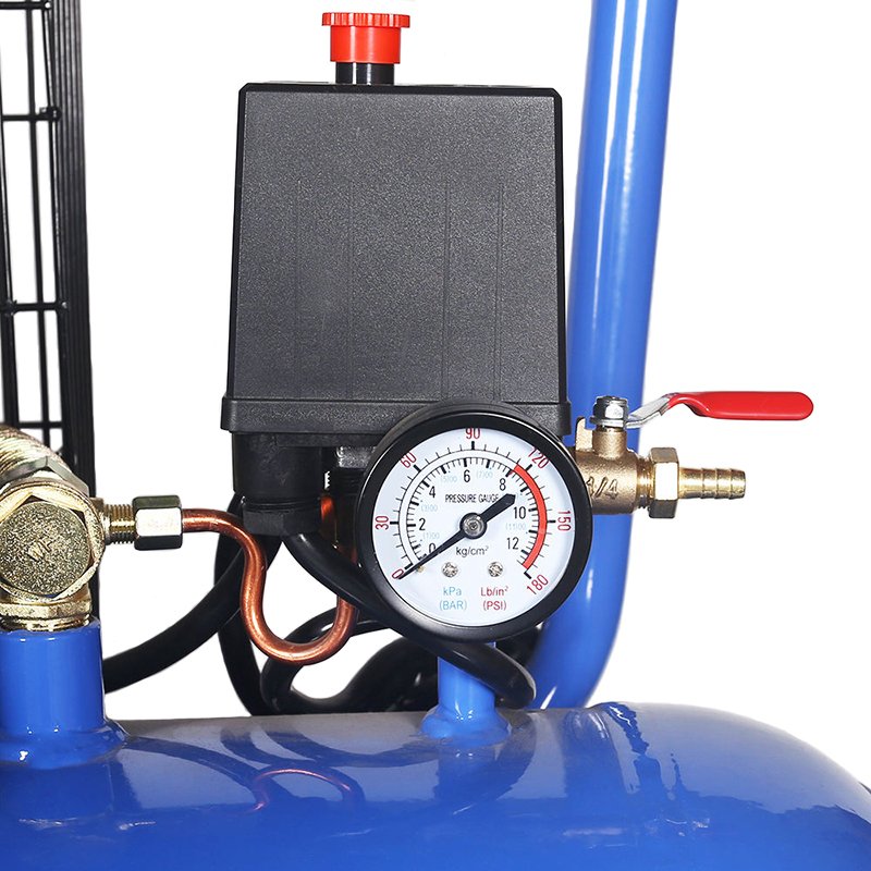 SPERAN High Quality 50L 8bar 2 HP Portable Piston Belt Driven Air Compressor