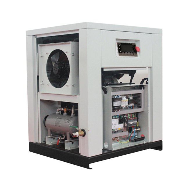 3kW 4Hp 8bar Ultra Quiet Oil Free Medical Scroll Air Compressor for Dental Lad