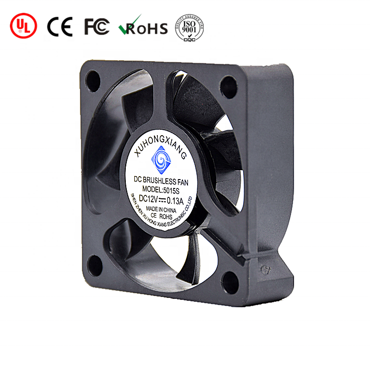 DC5015 5V/12V/24V Cooling Fan Sleeve Bearing 2-Pin Brushless Blower Fan 50mm