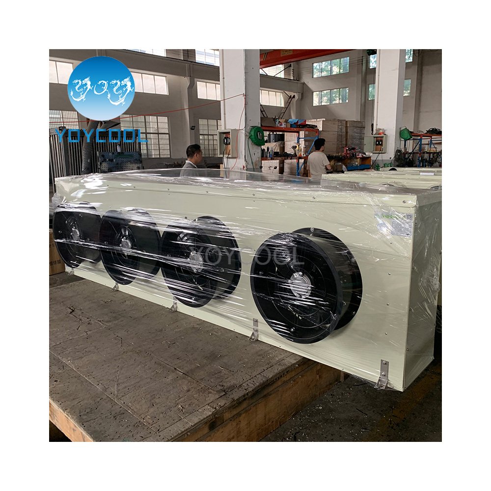 Evaporative Cooling Unit Air-cooled Blast Freezer Evaporator Small Cold Room Industrial Evaporator Condensate Pump Customized