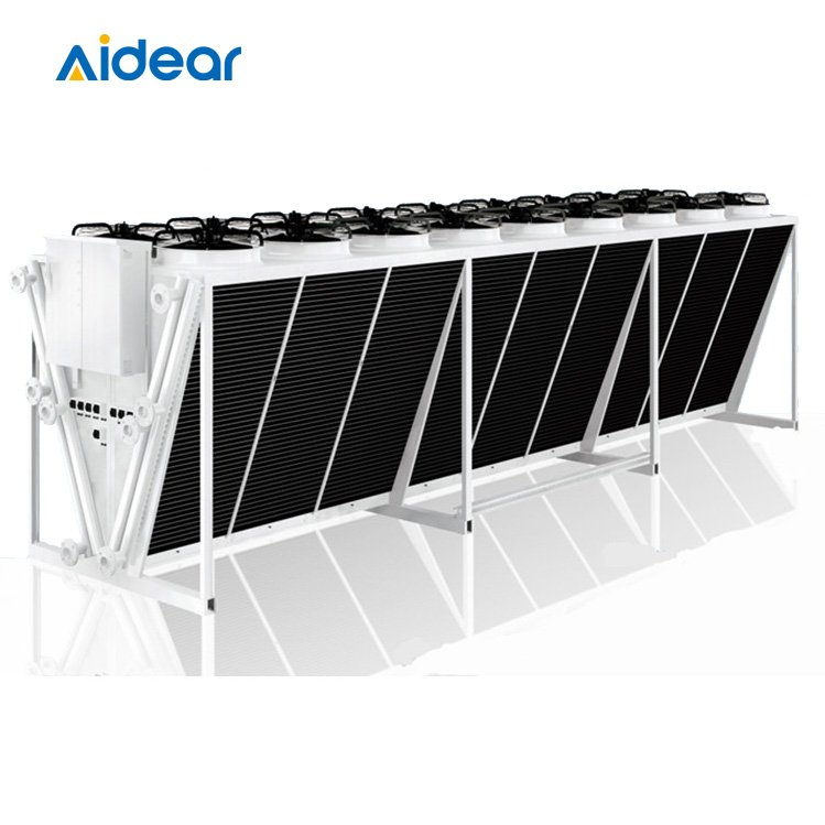Aidear Tube Fin Heating Radiator Dry Cooler Industrial Dry Cooler Water With Fan