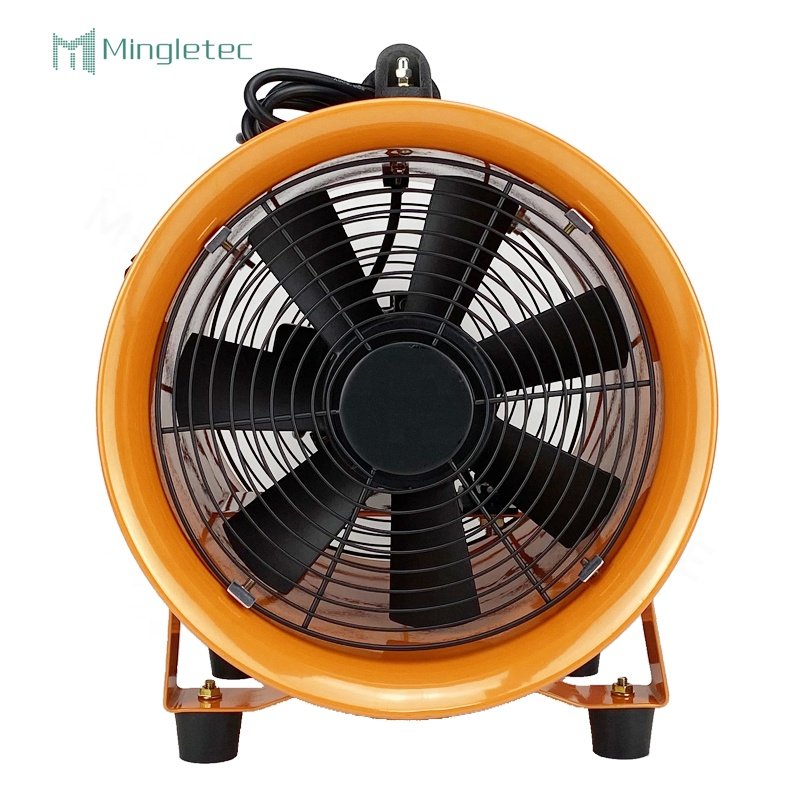 8 10 12 16 18 Inch 220V 50/60HZ Industrial Portable Axial Exhaust Blower Ventilation Duct Fan