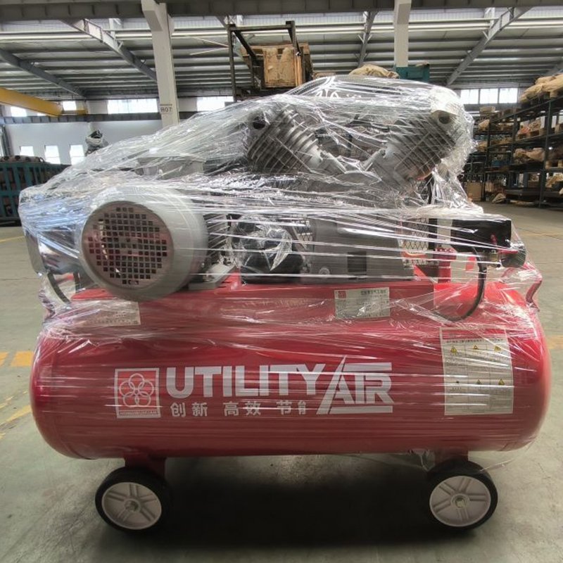 Reciprocating Air Compressor Hongwuhuan LV4008A Low Noise 0.36m3/min Air-compressor 3 Cylinder 3KW 8bar Piston Air Compressors