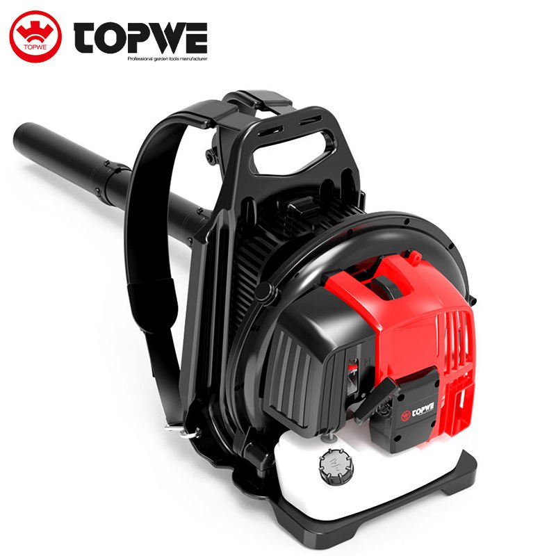 TOPWE Top Sales Centrifugal Blower Fan 63.3cc Garden Blower Air-cooled Backpack Blower