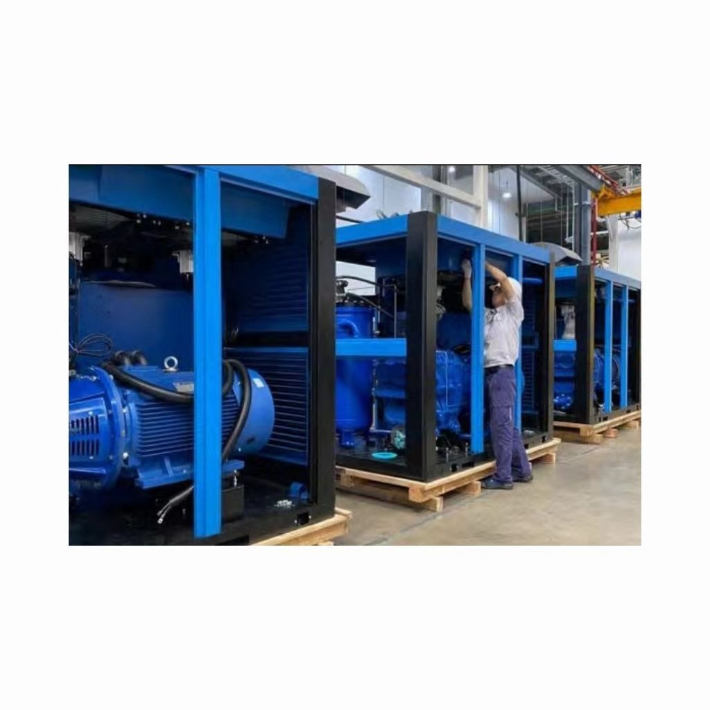 UNITED 1Mpa 450KW 380V/50Hz Two-stage VPM Water-cooling Screw Air Compressor Good Quality