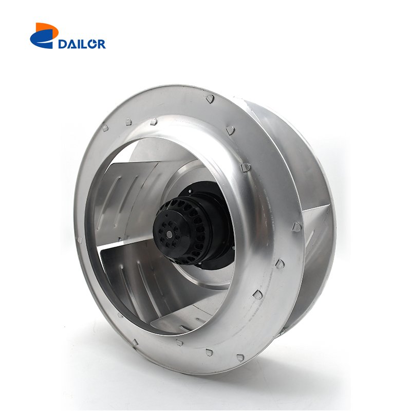 400mm DC 48V BLDC 0~10V PWM Aluminum Alloy Blower Impeller Centrifugal Fan