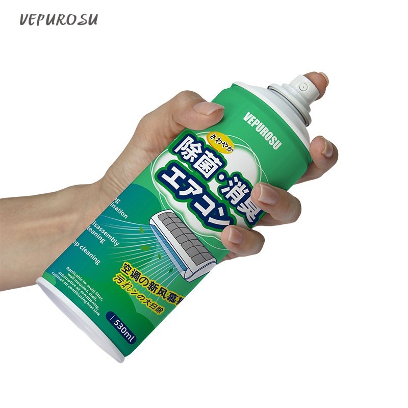Custom Efficient Eco-friendly Powerful Deep Cleaning Spray air Conditioner Condenser Cleaners