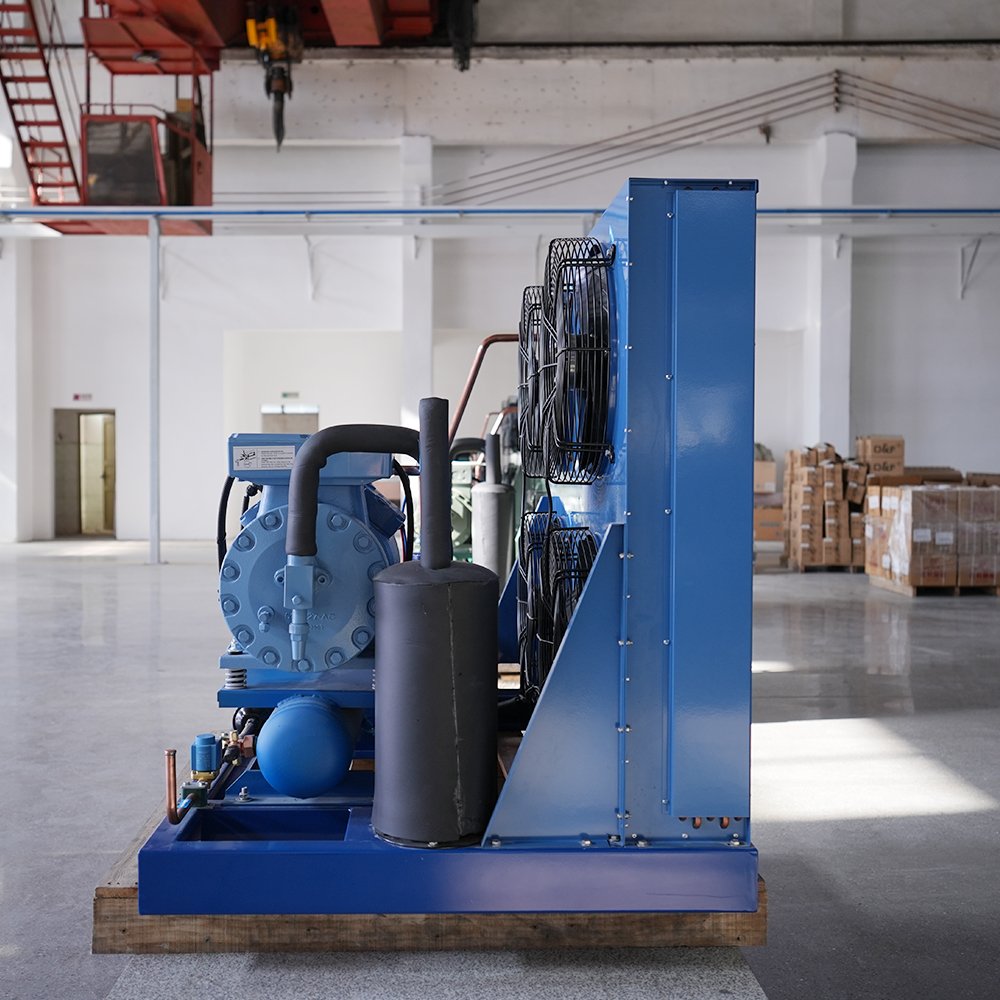 Factory Price 3hp 5hp 6hp 10hp Air Cooled Compressor Condensing Unit for Cooling System Refrigeration