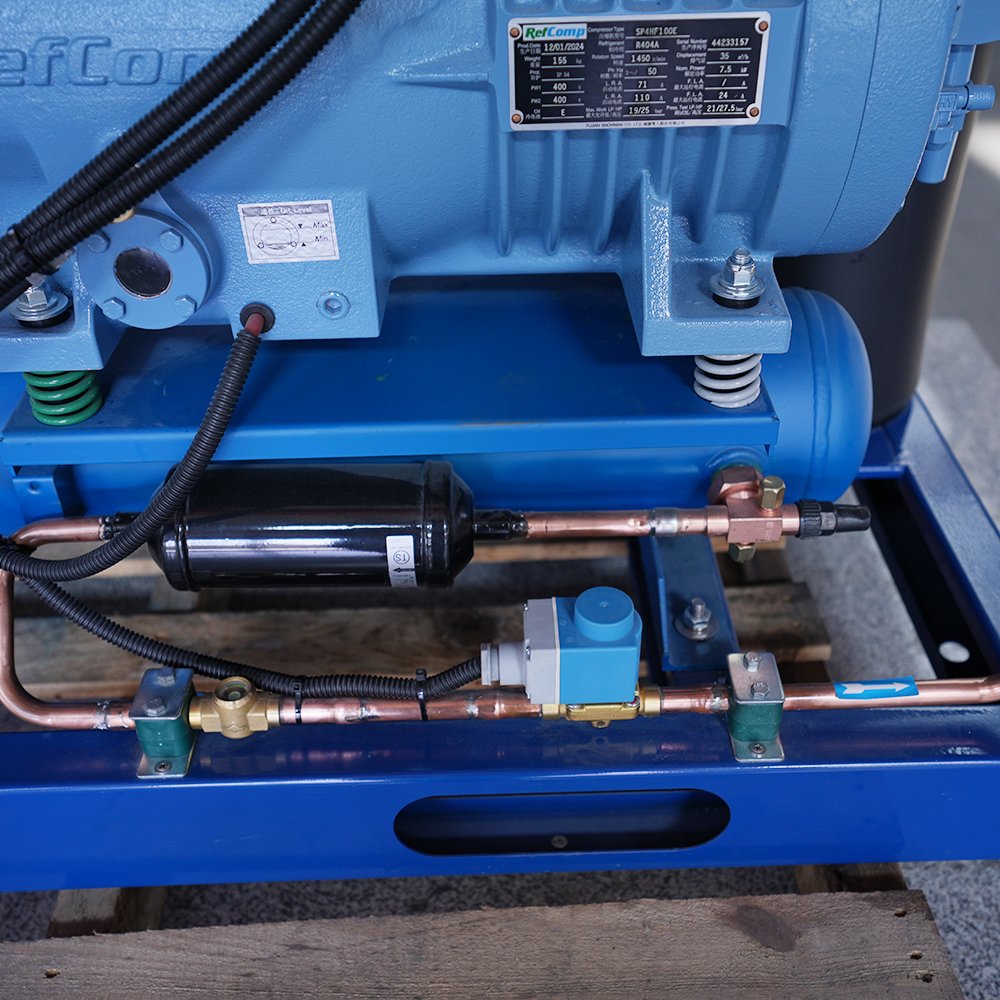 Factory Price 3hp 5hp 6hp 10hp Air Cooled Compressor Condensing Unit for Cooling System Refrigeration