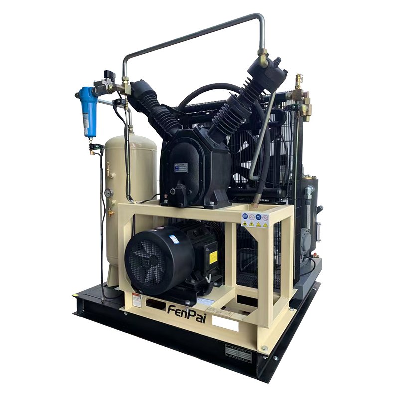 Energy Saving 580 Psi 40 Bar High Pressure PET Screw Booster Air Compressor