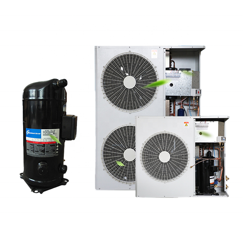 Outdoor Refrigeration Units Wall-mounted Box Type Air Compressor Condensing Unit for Cold Room