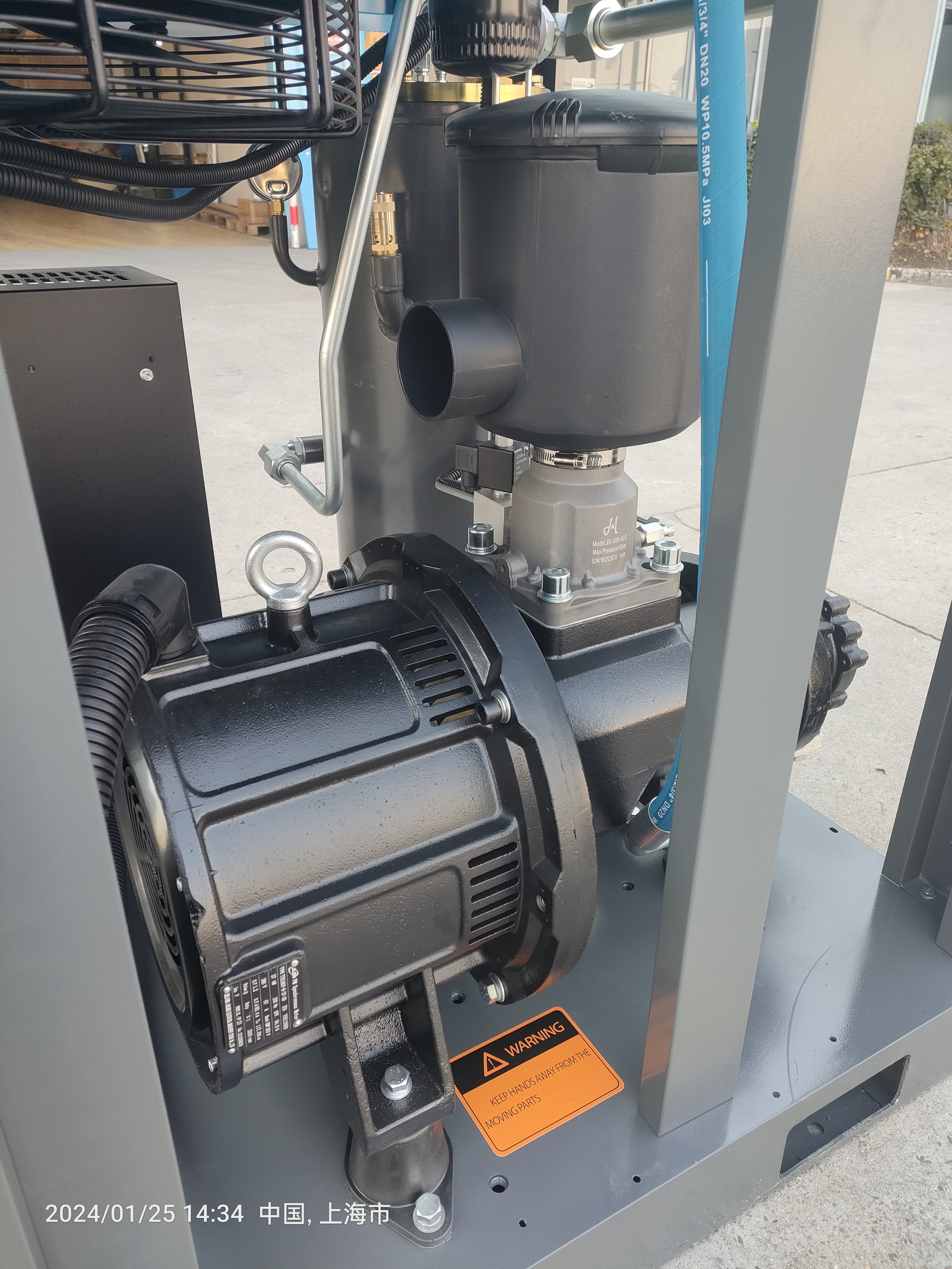 7.5 KW Factory Price Low Noise Direct Drive PM VSD Screw air Compressor