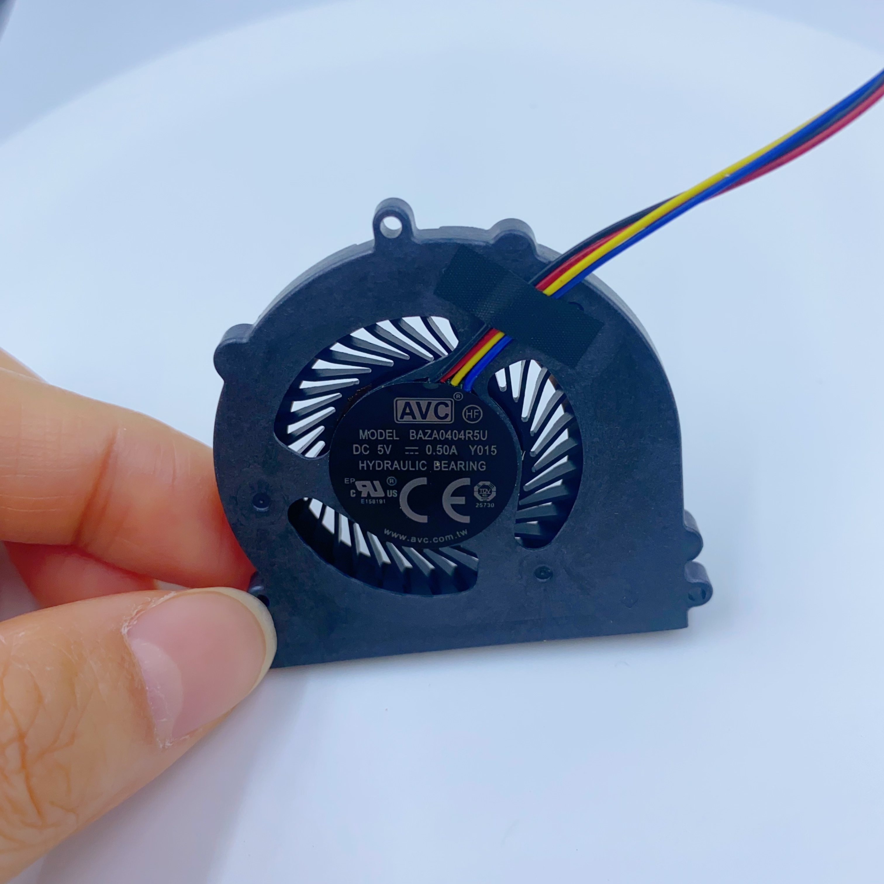 AVC Blower Fan BAZA0404R5UY 5V DC 0.26A 0.5A 45x45x4.5mm 12000RPM VR AR Cooling Fan